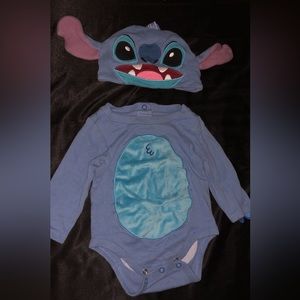 Disney Stitch Onesie with hat